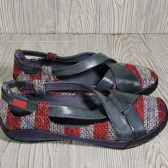 Dimmi Adventure Red Charcoal Cinnamon Shoes Womens Size 7.5 New In Box - Picture 3 of 14
